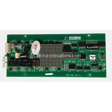 Placa de exibição HDOT-101M LOP para elevadores da Hyundai